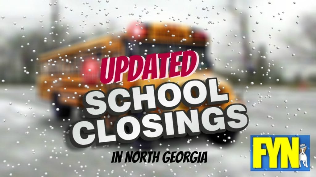 *UPDATED* School Closings Due to Severe Weather Conditions ...